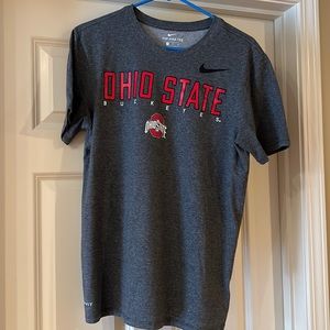 Nike Ohio State short sleeve dri-fit shirt
